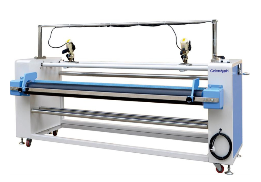 Fabric Rolling Machine with Edge Cutter