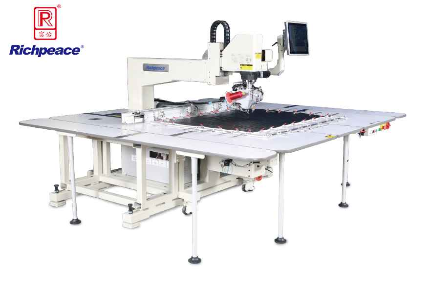 Máquina de Costura Automática de Cabeça Única 360° para Material Grosso