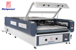Máquina de Corte e Gravação a Laser de Alimentação Assíncrona de Feixe Duplo