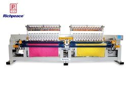 Multi-color Double Roll Quilting and Embroidery Machine