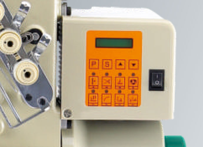 Computerized Super Small Mouth Horizontal Cylinder Type Three Needle Interlock Machine