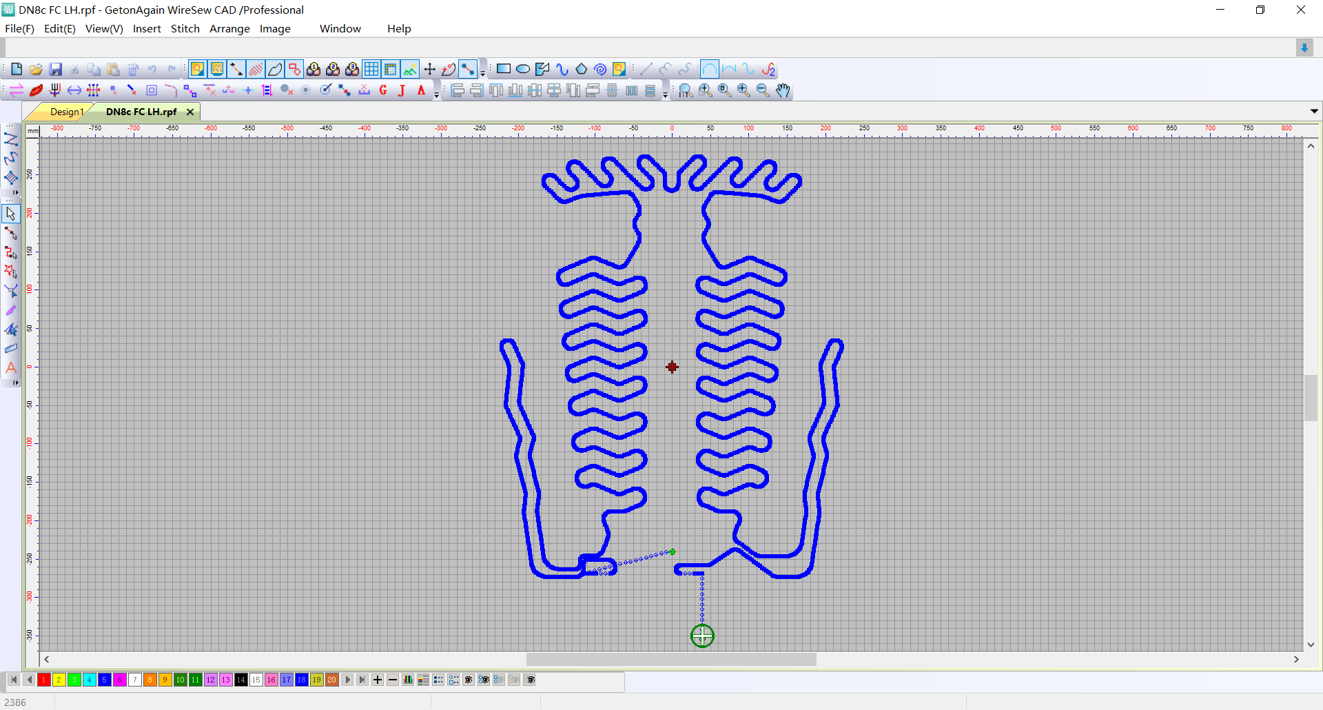 GetonAgain IntelligentWire Stitching CAD