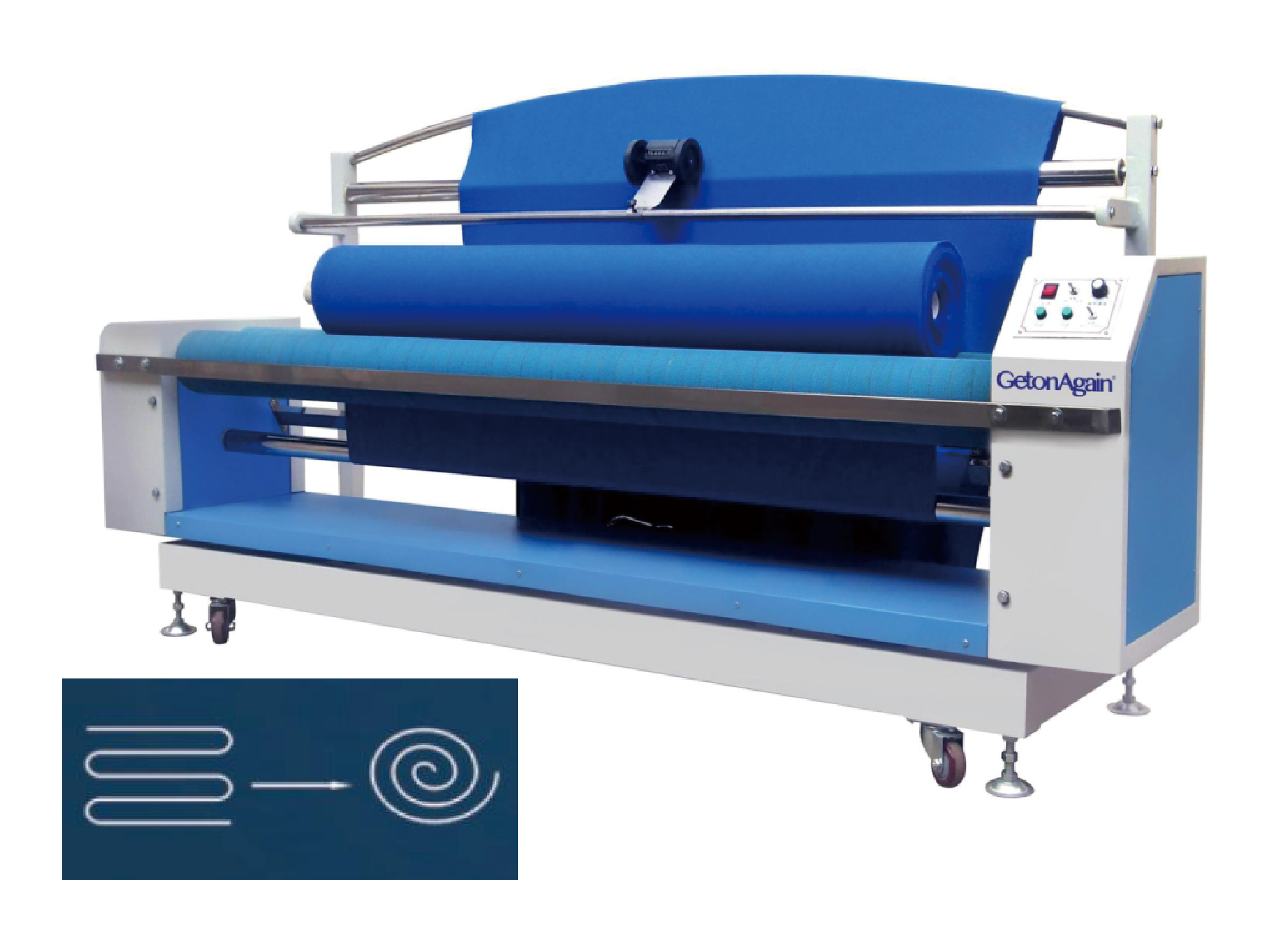 Automatic Edge Alignment Fabric Rolling Machine