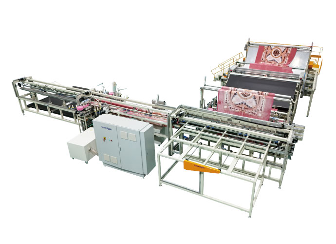 Automatic Blanket Straight Corner Binding Machine