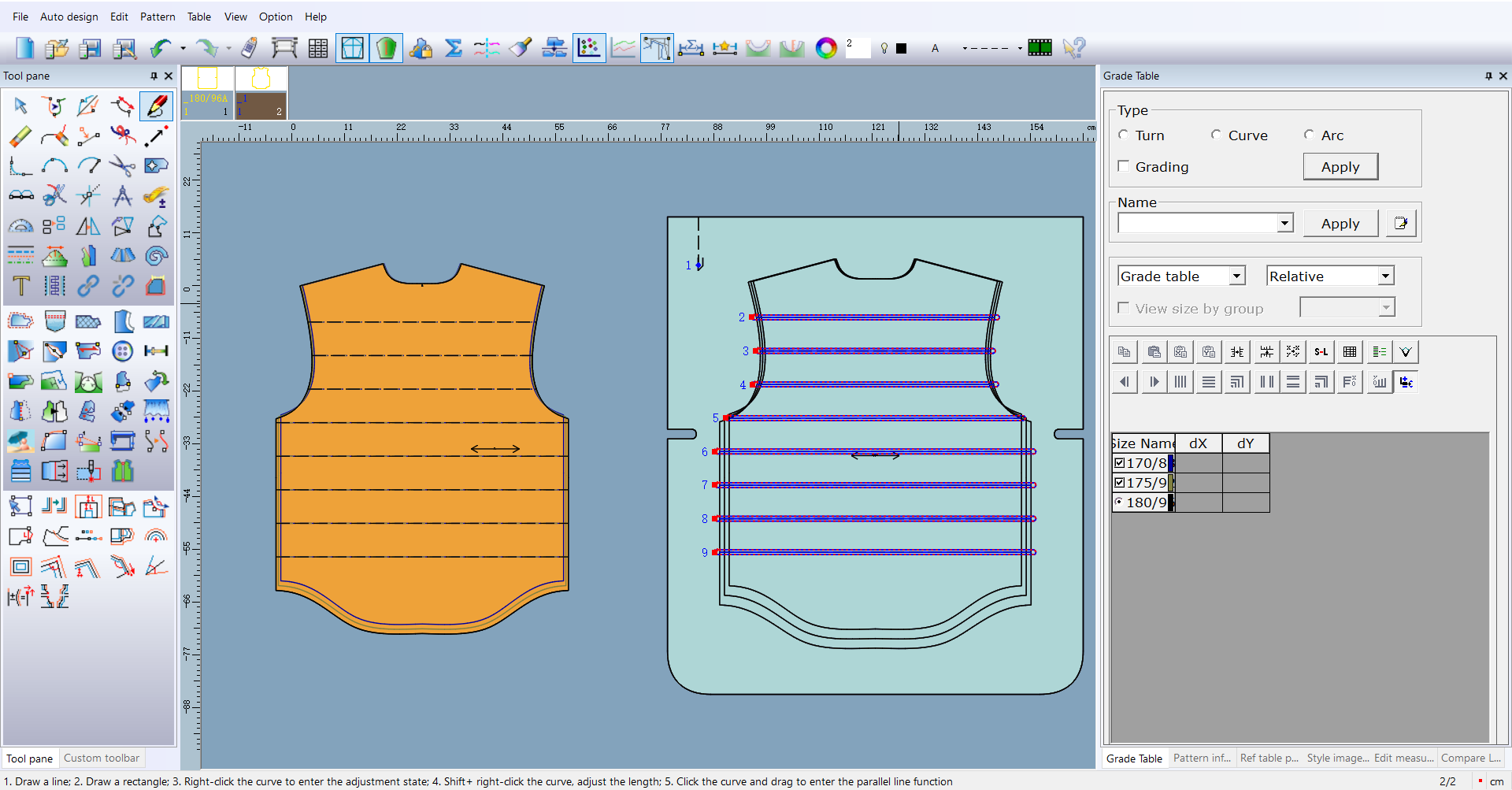 Garment CAD Online version