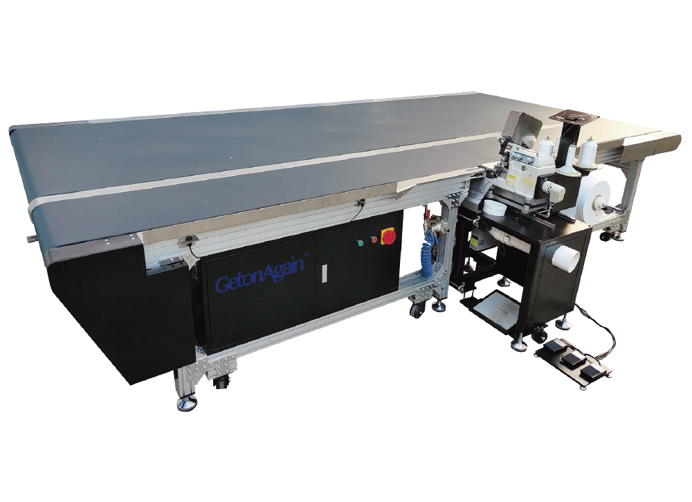 Intelligent Tabletop Overlock Flanging Machine