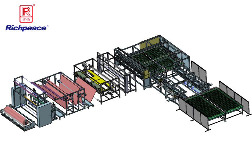 富怡床單自動化生產線