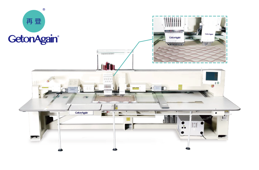 全自动冲绣一体机（6冲刀＋9色绣花）