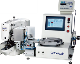 電腦釘扣機+自動送扣裝置
