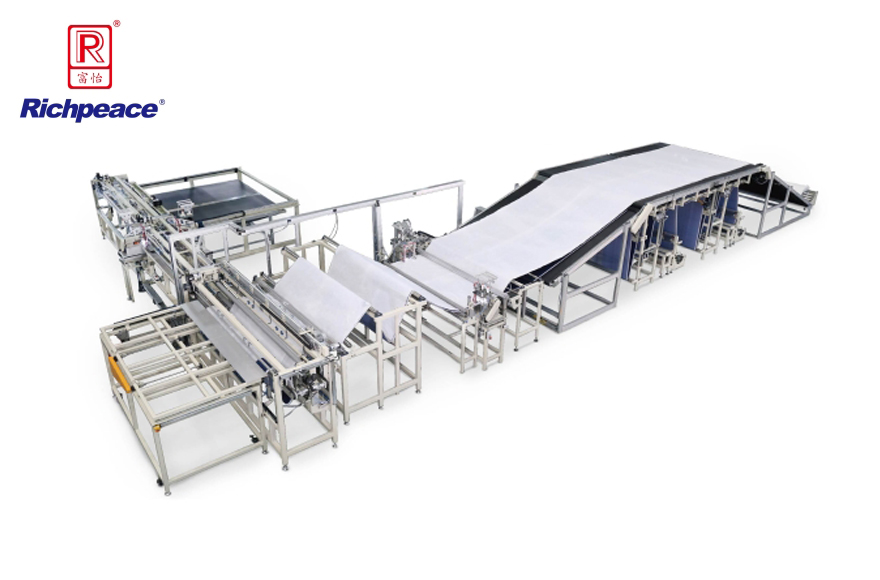 Máquina de Costura de Quatro Lados para Colchas Internas