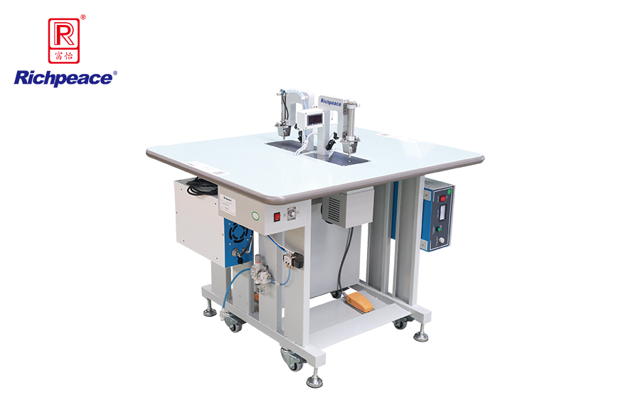 Máquina de Solda Manual com Gancho de Orelha e Fita de Cabeça Dupla