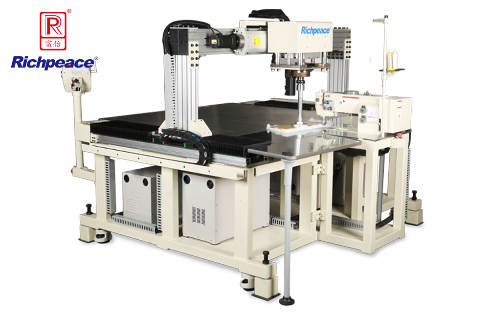 Máquina de Costura Rotativa Automática para Costura de Borda