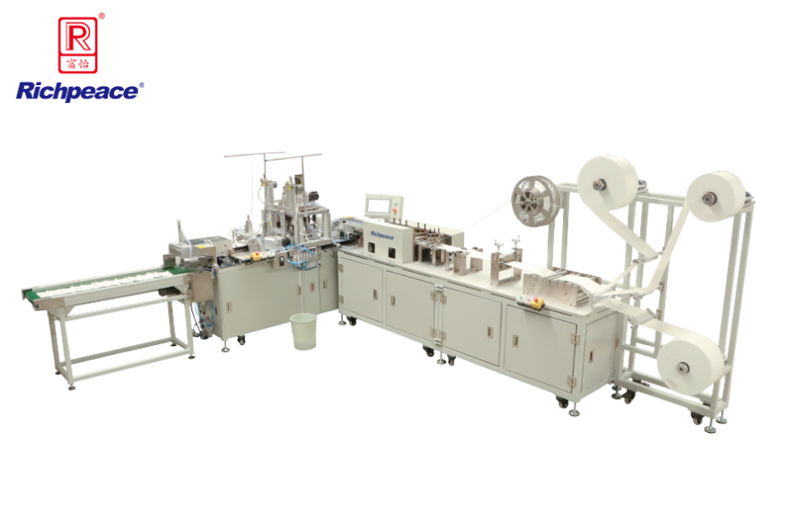富怡高速平面口罩一拖一全自动生产线
